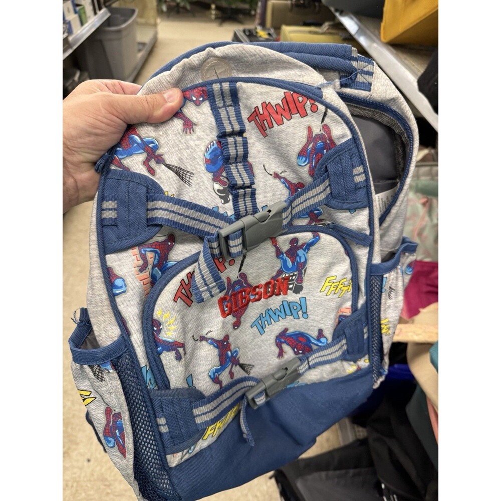 Pottery Barn Kids Marvel Spider-Man Small Backpack “Gibson”Glow In The Dark